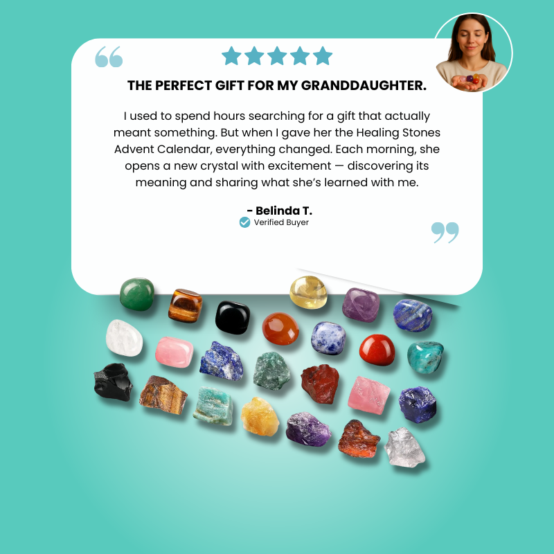 Crayova™ Healing Crystal Advent Calendar